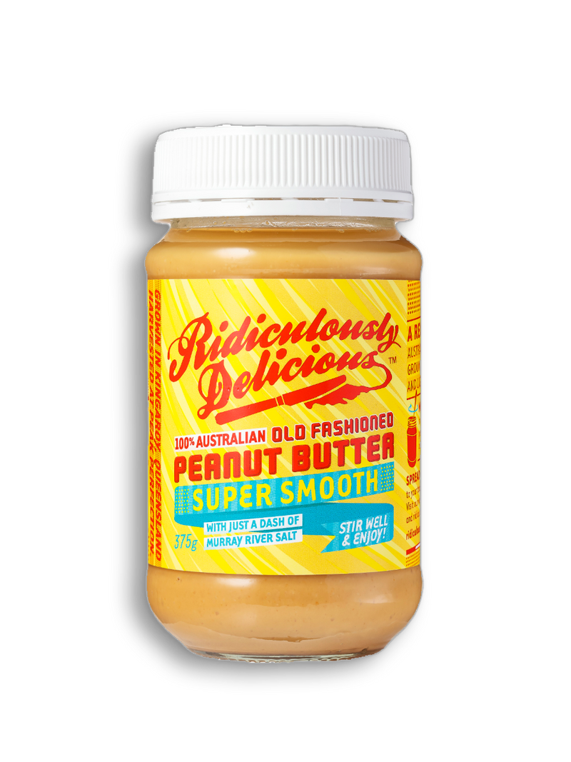 Ridiculously Delicious- Peanut Butter Spread Smooth 375g