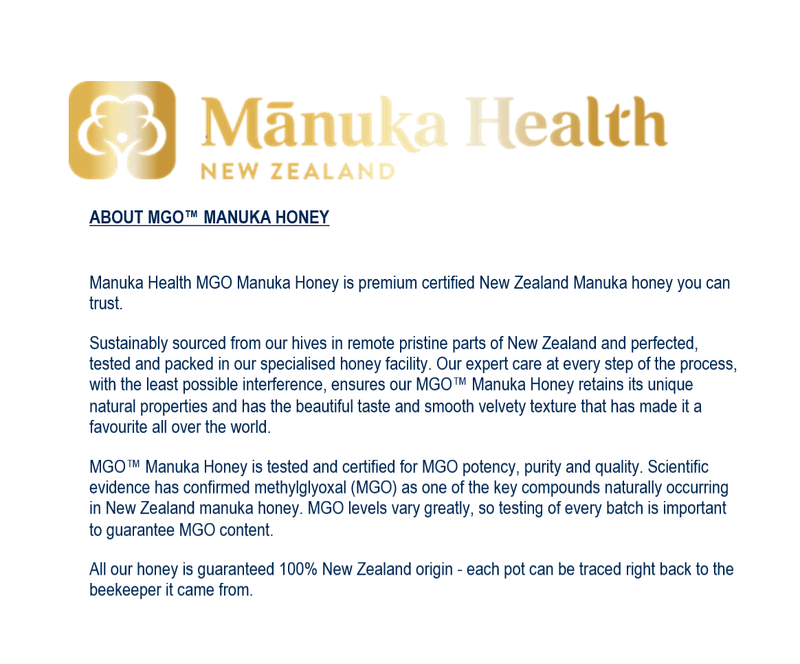 Manuka Health- MANUKA HONEY MGO 263+ 250G