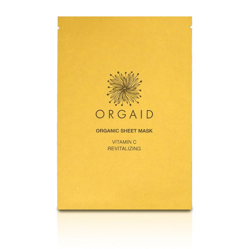 ORGAID ORGANIC SHEET MASK | VITAMIN C & REVITALIZING 1pack