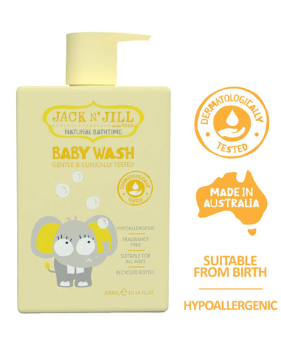 JACK N' JILL- Natural Bathtime Baby Wash 300ml