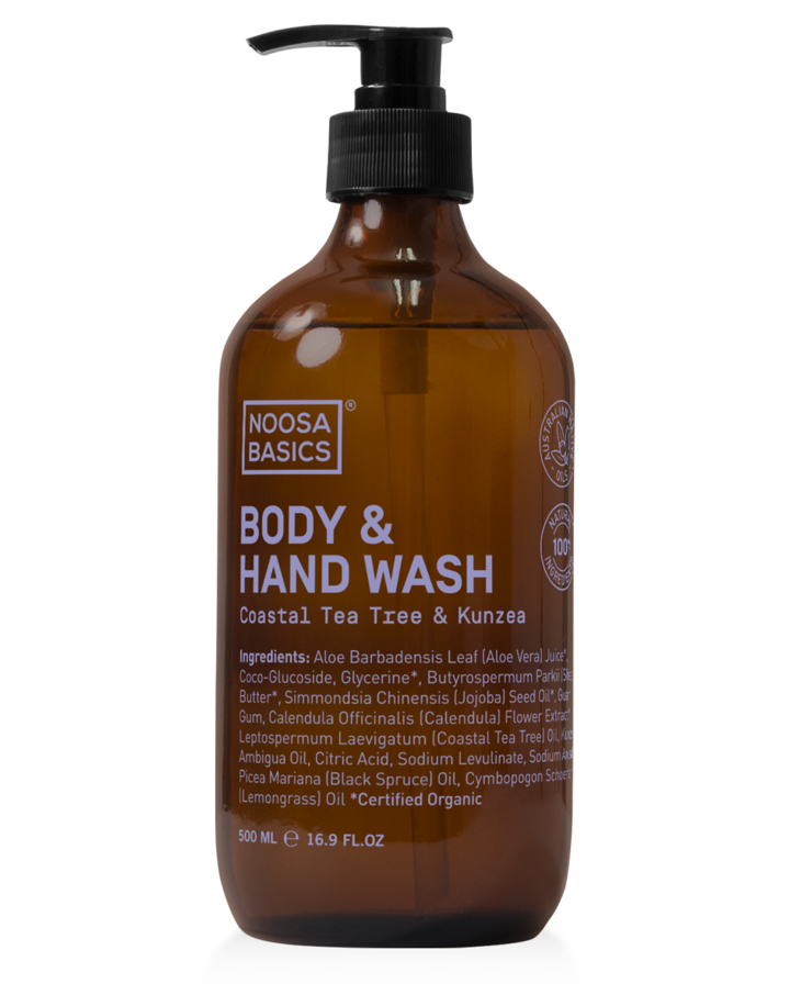 Noosa Basics- Body & Hand Wash -Coastal Tea Tree & Kunzea 500ml