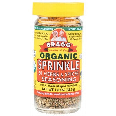 Bragg Organic Sprinkle 24 Herbs & Spices Seasoning Bragg(74305060021):  customers reviews @
