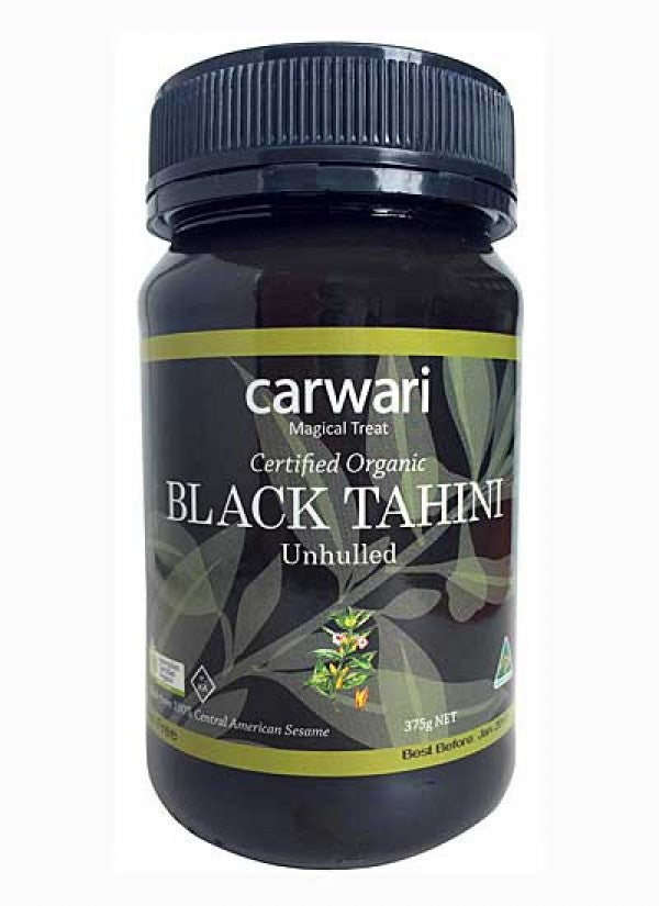CARWARI Tahini Black 375G BEST BEFORE; 30/09/23