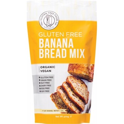 THE GLUTEN FREE FOOD CO. Banana Bread Mix - 400g