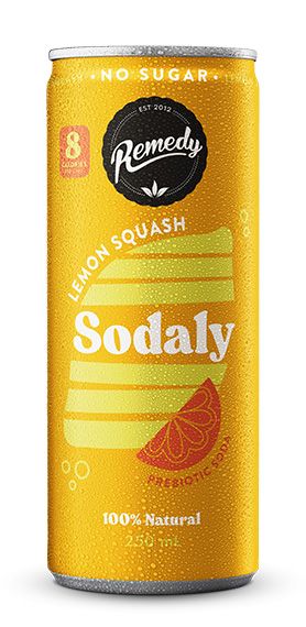 REMEDY Sodaly- Lemon Squash 250ml