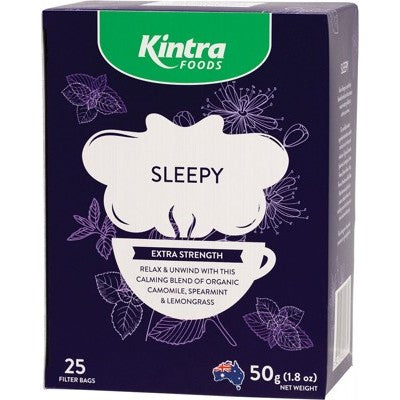 KINTRA FOODS- Tea Sleepy 50g X25G