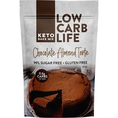 LOW CARB LIFE Chocolate Almond Torte Keto Bake Mix 300g