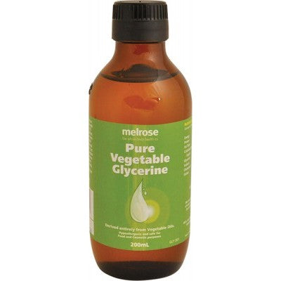 MELROSE Pure Vegetable Glycerine 200ml