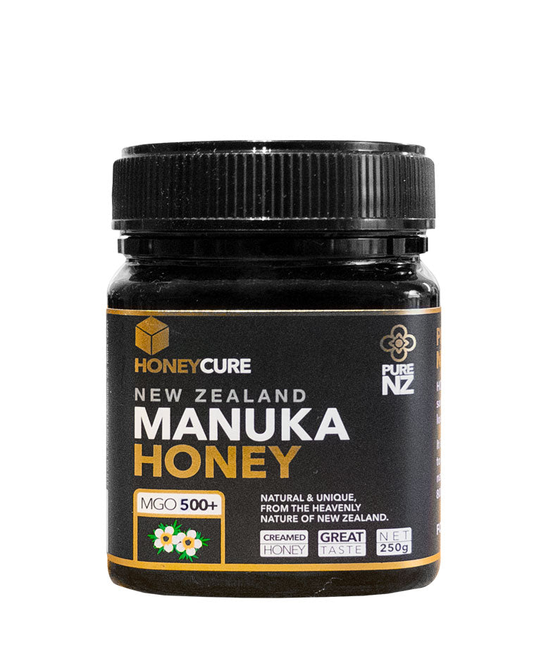 HONEYCURE New Zealand Manuka Honey MGO 500+ 250G