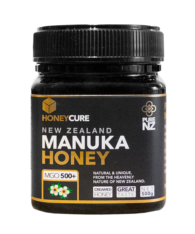 HONEYCURE New Zealand Manuka Honey MGO 500+ 500G