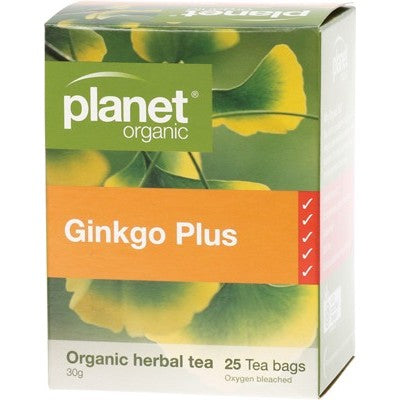 Planet Organic- Ginkgo Plus x25 TB