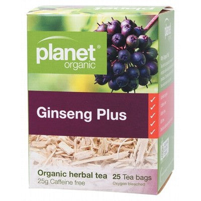 Planet Organic- Ginseng Plus x25 TB