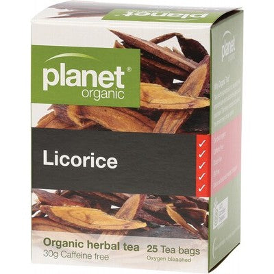 Planet Organic- Licorice x25 TB