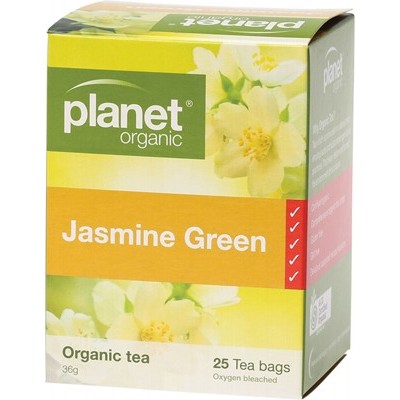 Planet Organic- Jasmine Green x25 TB