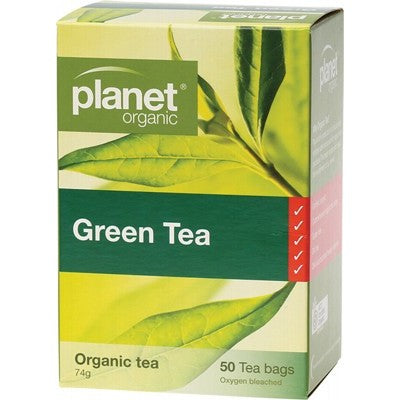 Planet Organic- Green Tea x50 TB