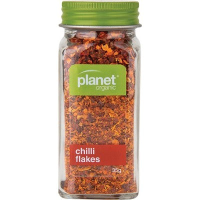 Planet Organic Chilli Flakes 35g