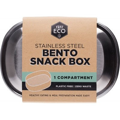 EVER ECO S/Steel Bento Snack Box 1 Compartments
