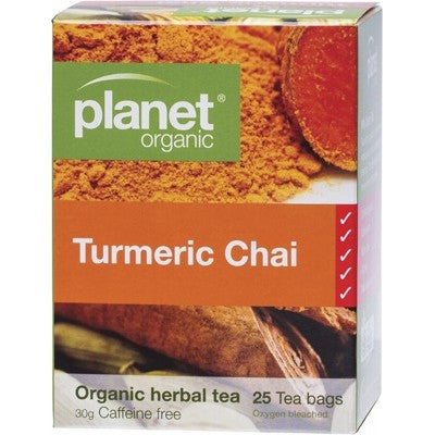 Planet Organic- Turmeric Chai x25 TB