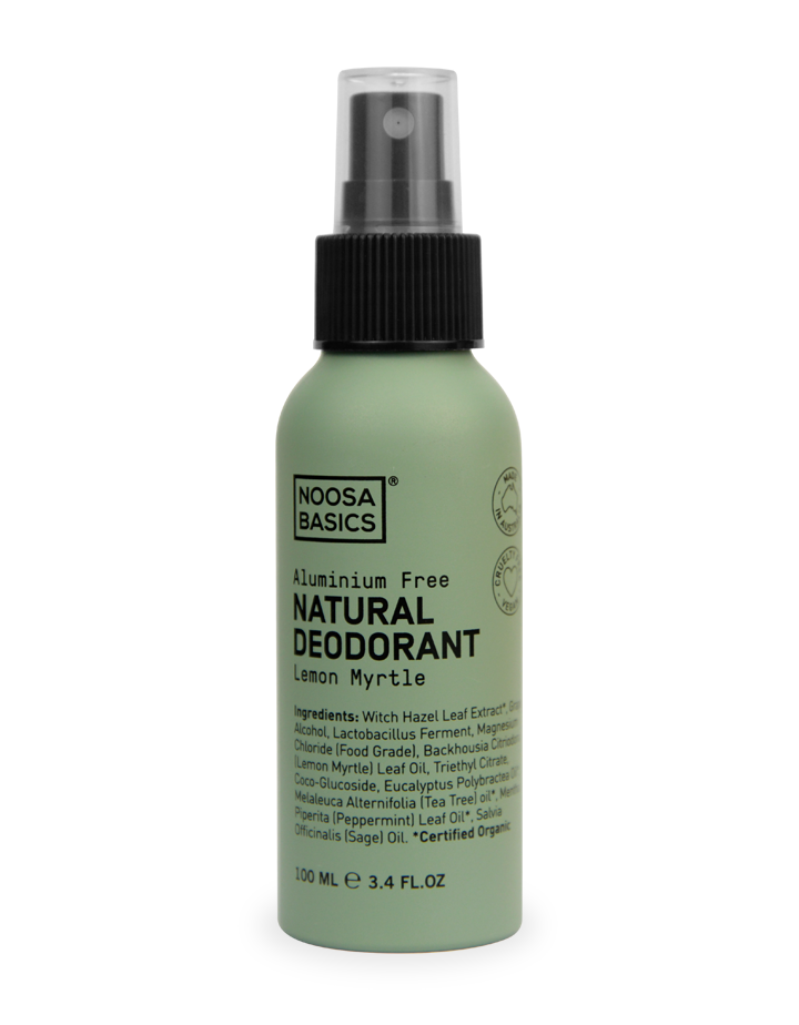 Noosa Basics- Spray Deodorant - Lemon Myrtle 100ml