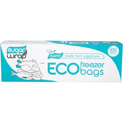 SugarWrap- Eco Freezer Bags Large 50 Pack