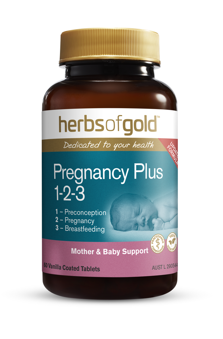 Herbs of Gold- Pregnancy Plus 1-2-3 60T