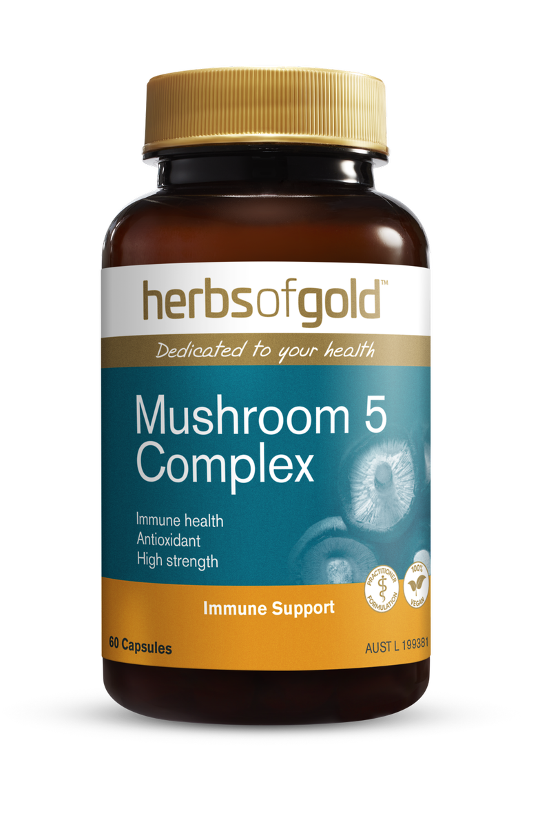Herbs of Gold- Mushroom 5 Complex 60T