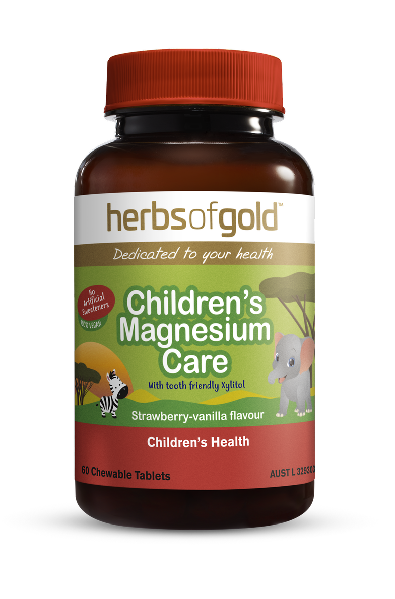Herbs of Gold- Childrens Magnesium Care 60CT
