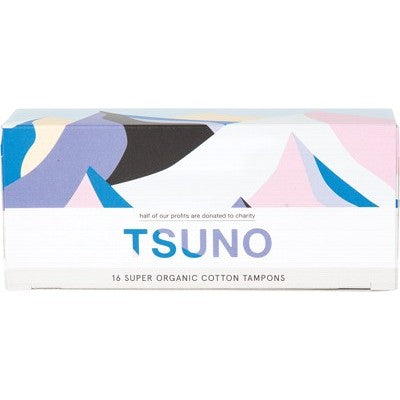 TSUNO Organic Cotton Tampons Super - 16