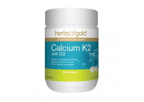 Herbs of Gold- Calcium K2 with D3 90T