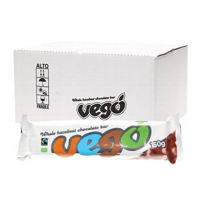 VEGO Whole Hazelnut Chocolate Bar - 150g