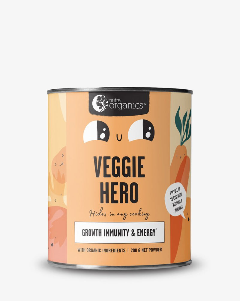 Nutra Organics- Veggie Hero (Growth Immunity & Energy) 200g
