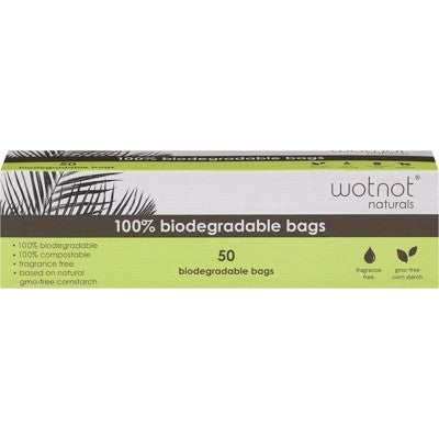 WOTNOT- Biodegradable Nappy Bags 100% Compostable -
